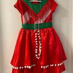 Nickelodeon JoJo’s Closet Christmas dress sz 6/6x